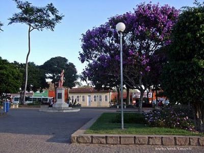 Praça Rui Barbosa em Maracás(Foto divulgação)